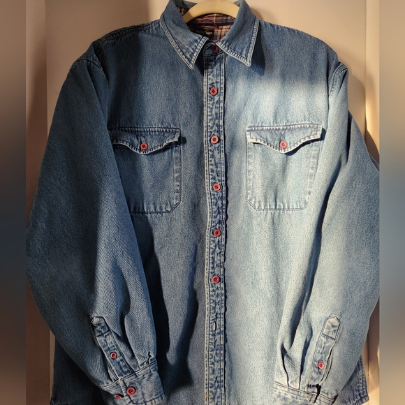 Northcrest Other - Northcrest Men's Lined Jean Jacket Large